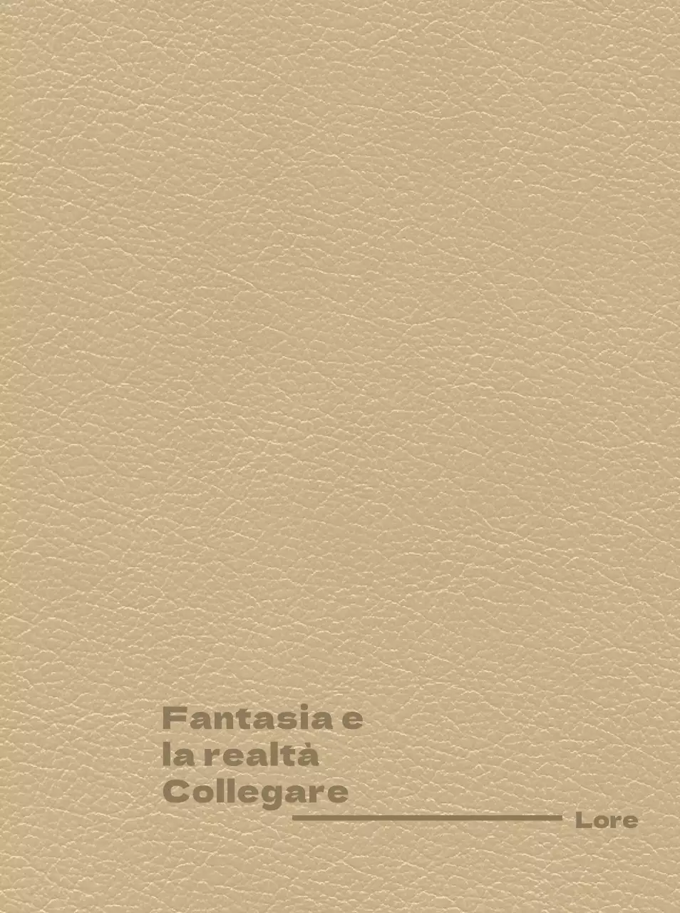 Copertina dell'agenda di una società di investimenti con slogan e forme aziendali