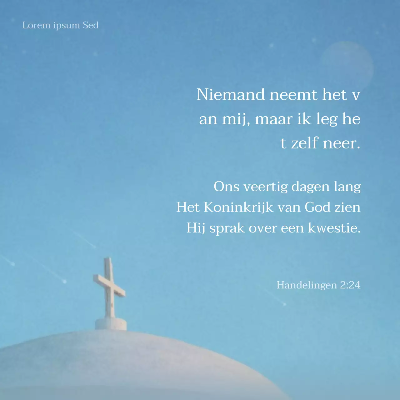 Ontwerp een wenskaart voor Pasen