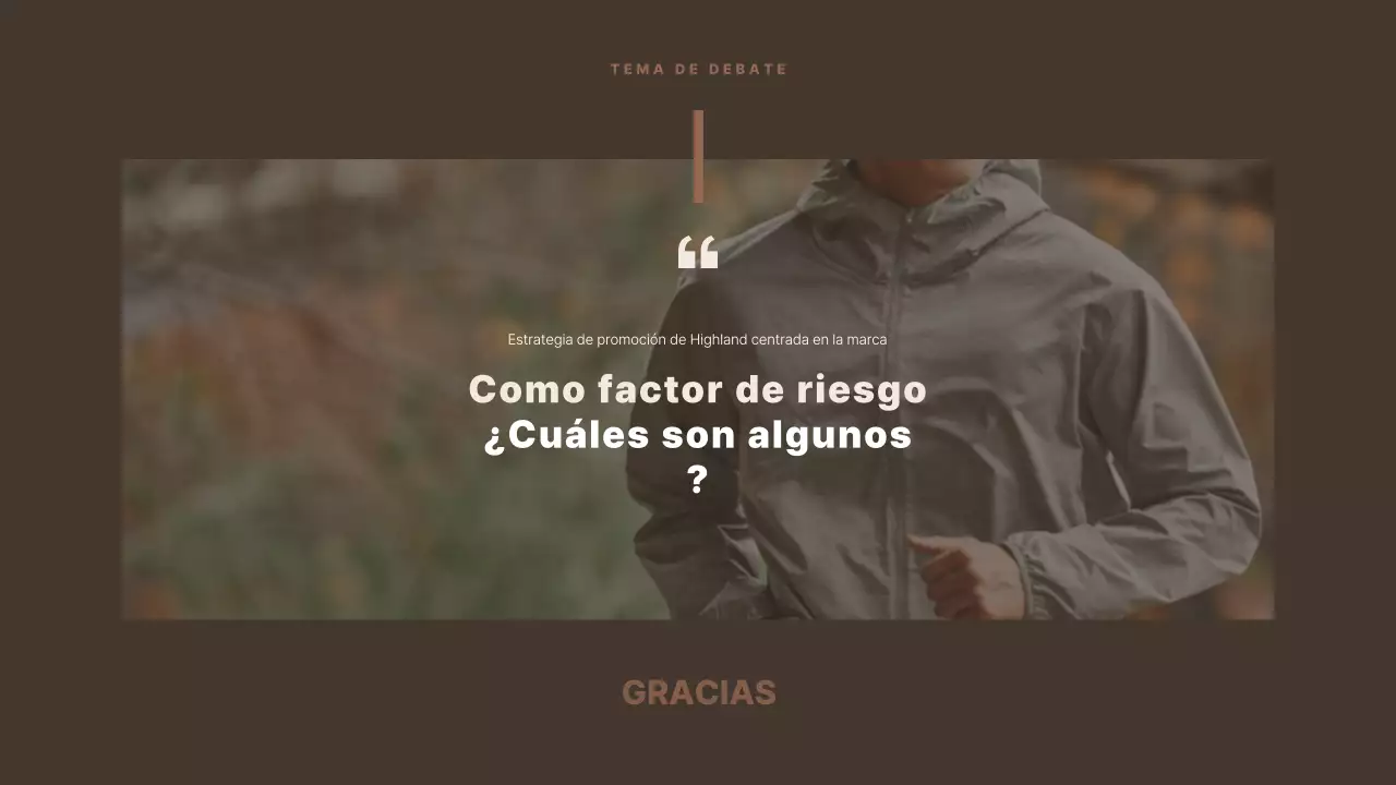 Marrón y sencillo para presentar casos prácticos