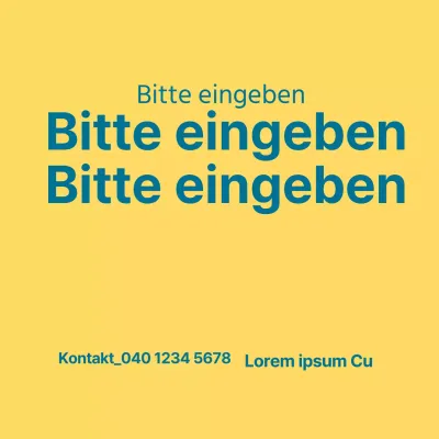 Inhalt eingeben_Quadratisches Banner