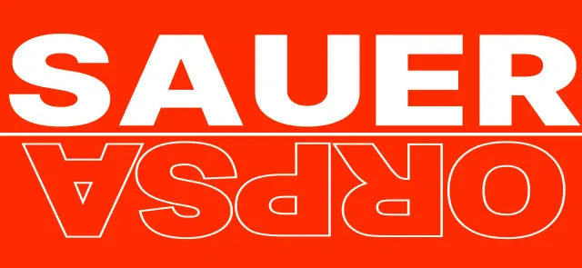 Hippes und stilvolles Design mit einem rot-weißen Café-Logo und einer Speisekarte