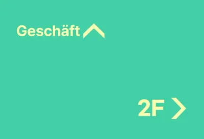 Mintgrünes und gelbes Balsaholz mit Anleitungen zur Platzierung