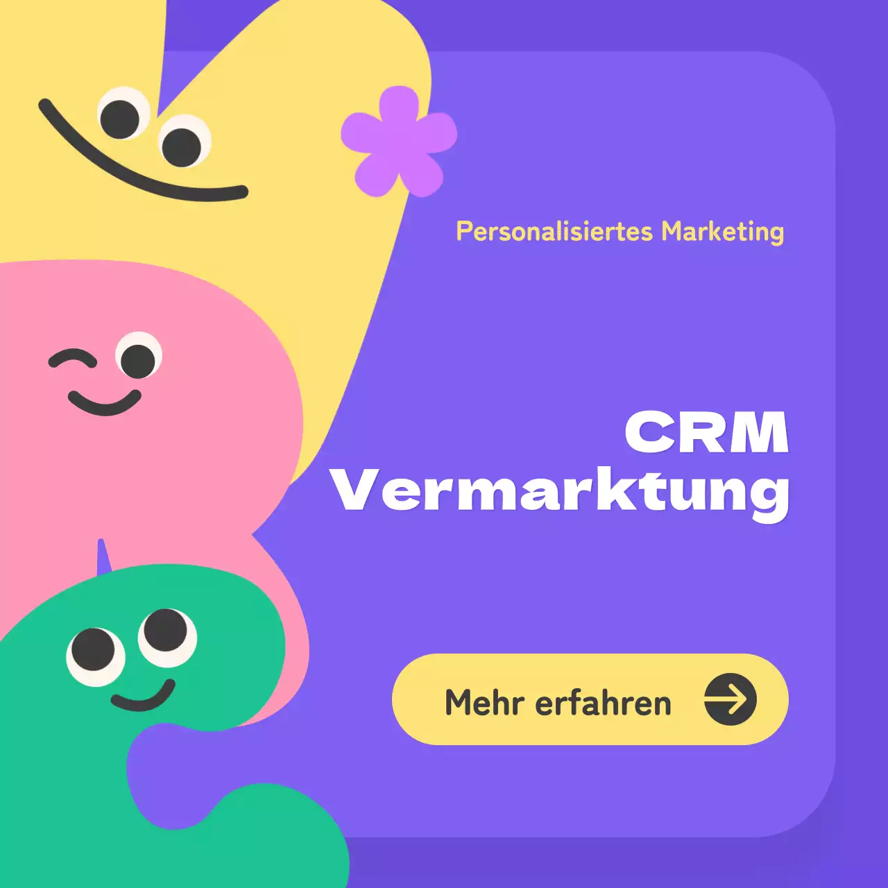 Lernen Sie CRM-Marketing mit pastellfarbenen Babys und niedlichen Buchstaben