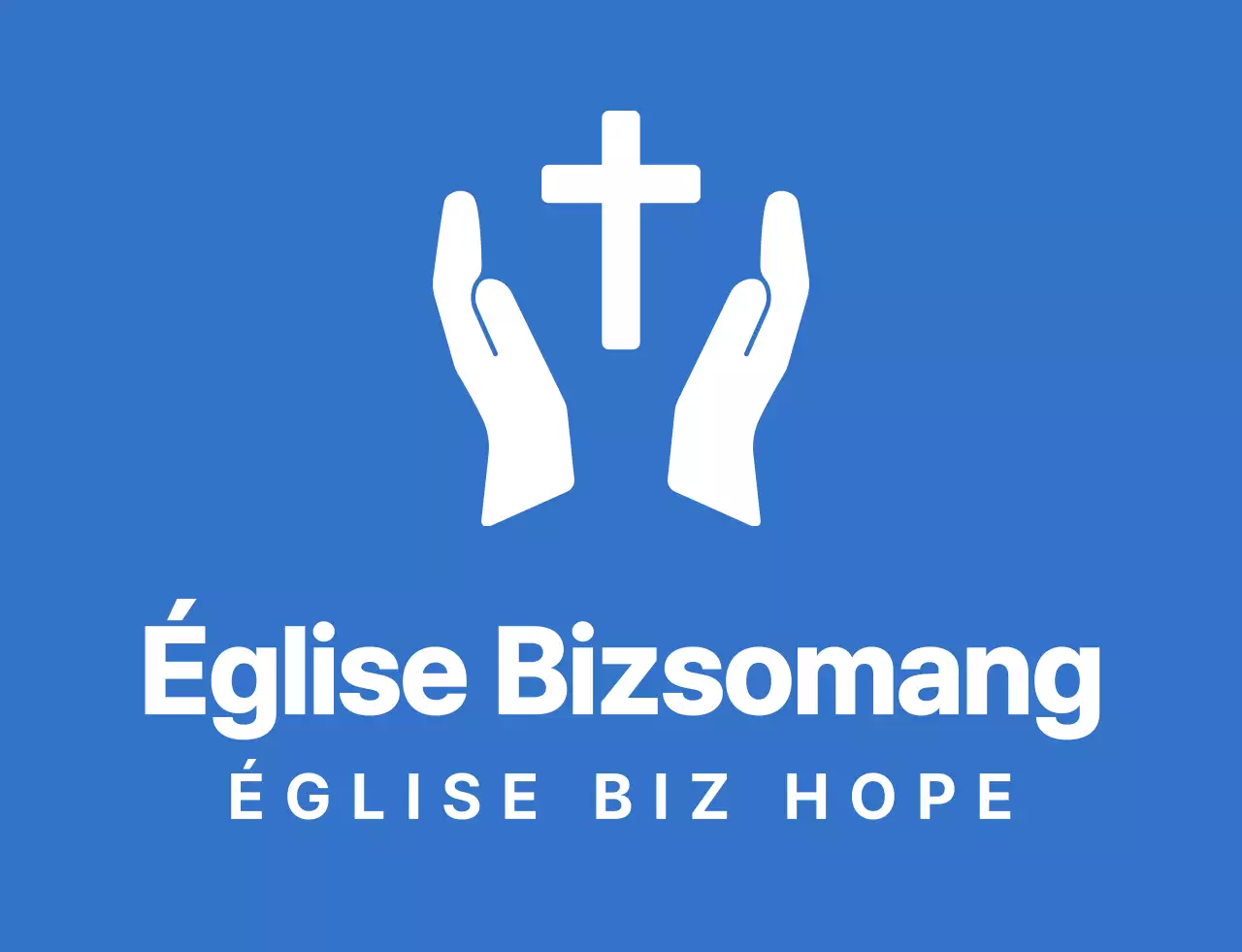 T-shirt de l'équipe de la retraite d'hiver de l'église en bleu et blanc.