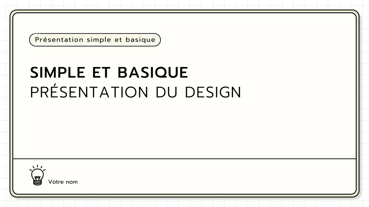 Un kit de présentation de base en jaune, vert lime et bleu