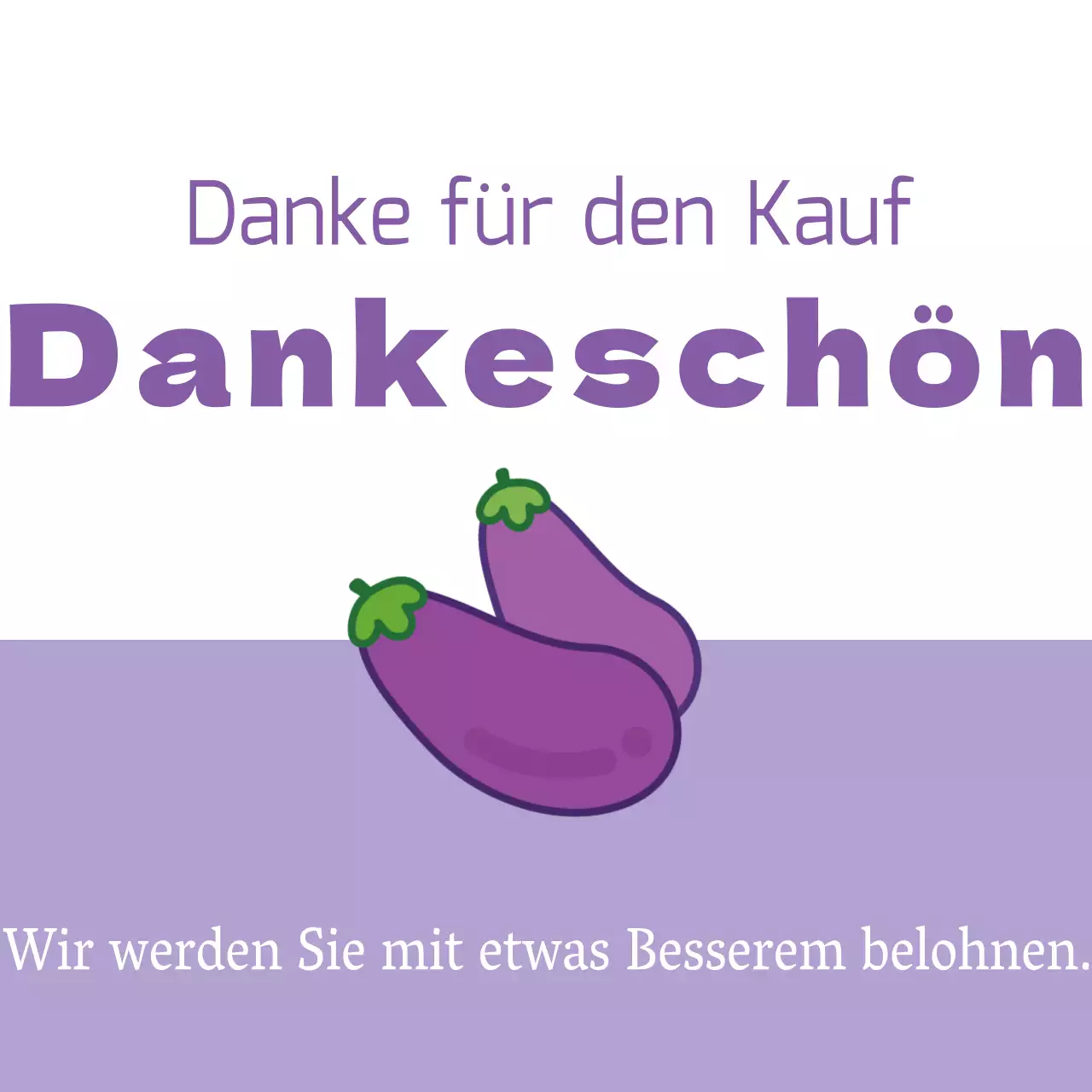 Danke für die Aufkleber