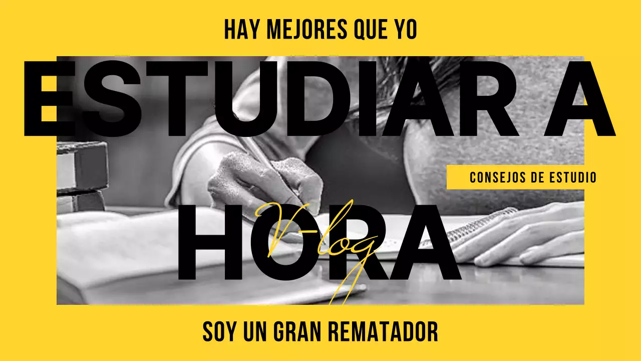 Miniatura de estudio en bicolor amarillo-negro