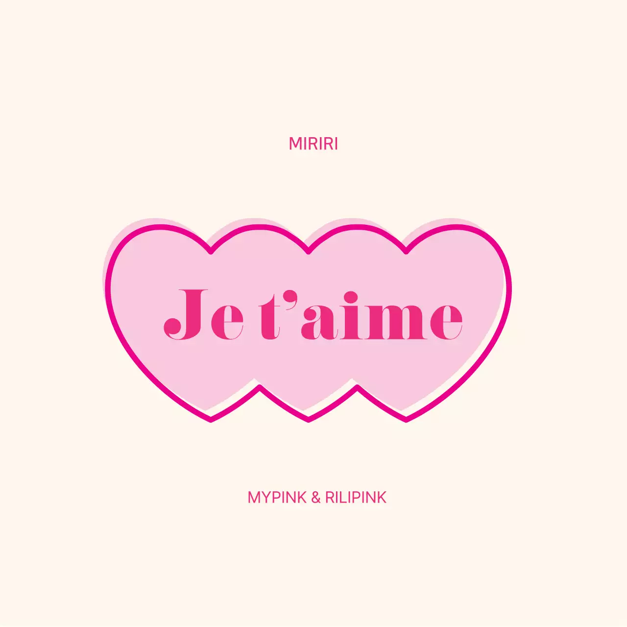 Design adolescent avec des cœurs roses et une ambiance adolescente