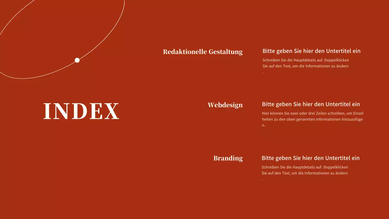 Rot gefärbte kreisförmige Punktdesign-Mappe