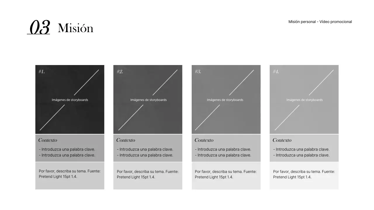 Un sencillo informe de actividad en blanco y negro
