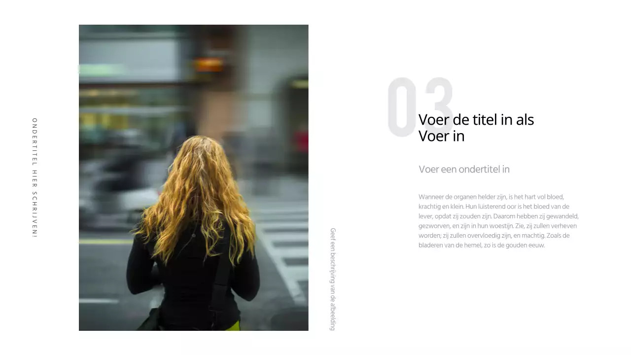 Eenvoudige presentatie