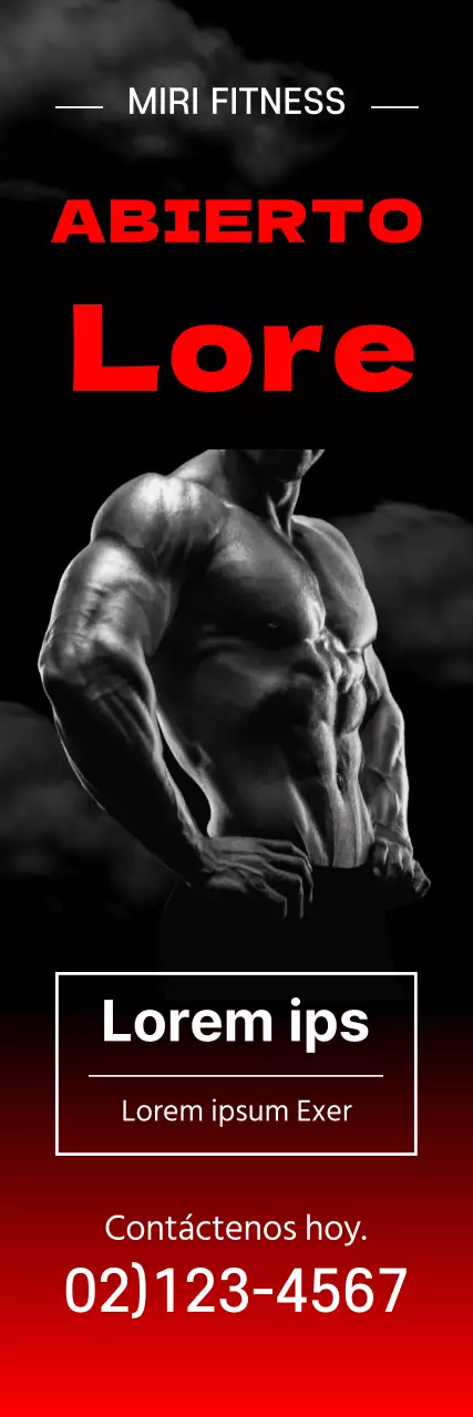 Un acontecimiento sanitario abierto de color negro y rojo intenso