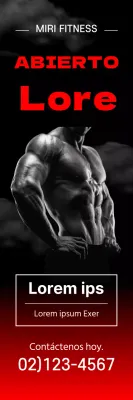 Un acontecimiento sanitario abierto de color negro y rojo intenso