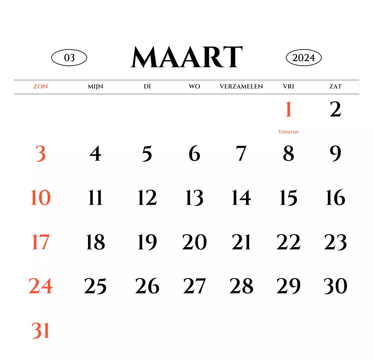 Eenvoudige stijl muurkalender met zwart-wit emotionele reisfotografie concept
