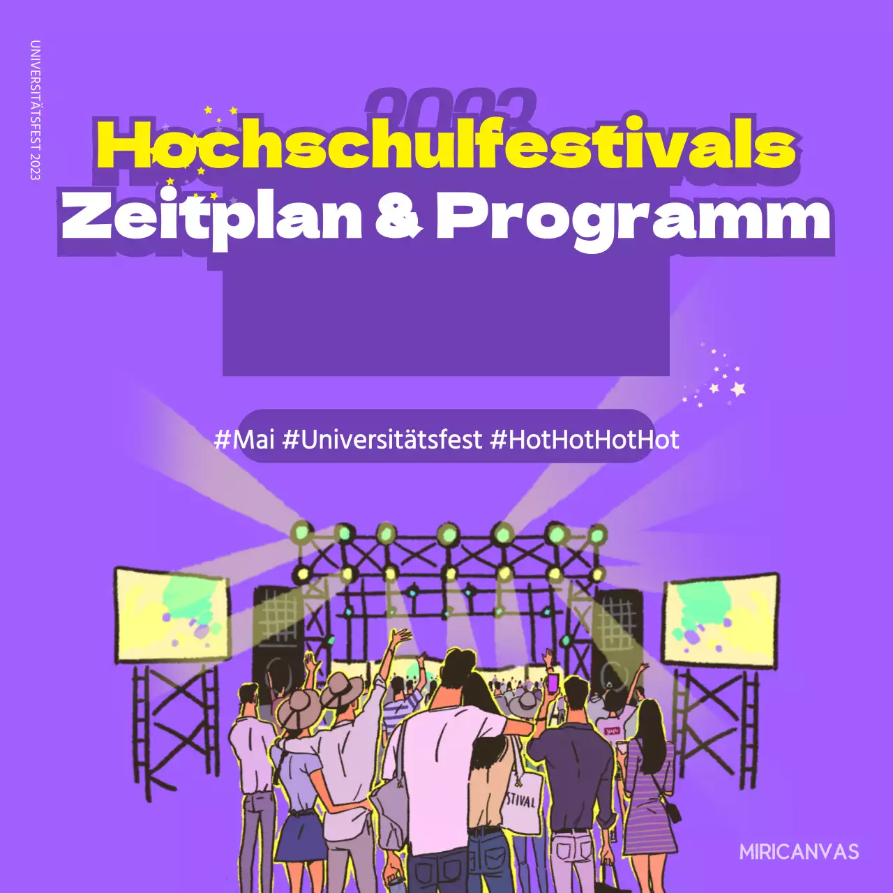 Festkalender der Universität