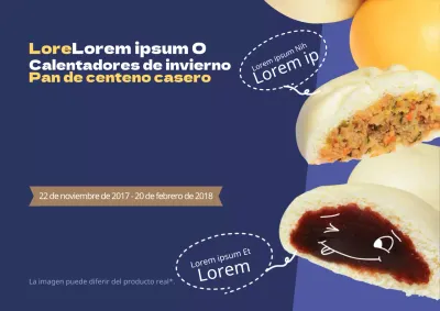 Evento del nuevo menú Winter Bun