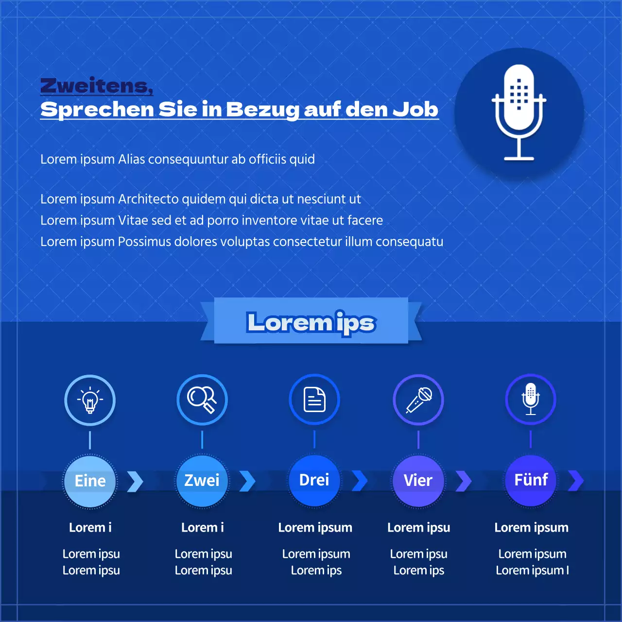 Blaue und lilafarbene Biokartennews