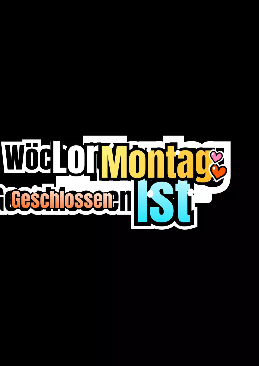 Handgeschriebenes POP-Konzept Farbverlauf Ankündigung Titel