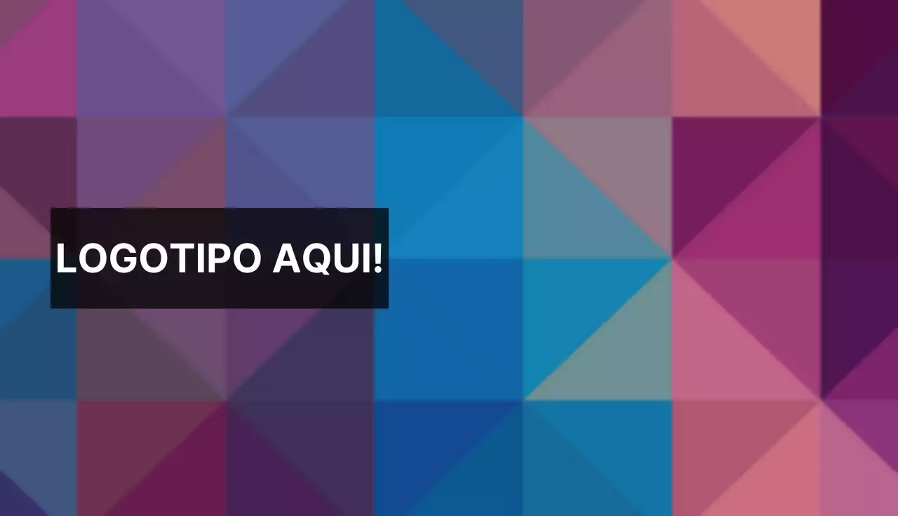 Cartões de visita com padrões geométricos