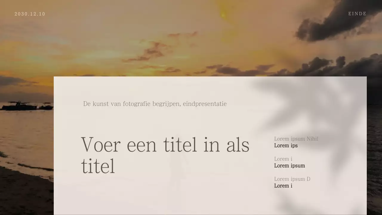 Emotionele presentaties