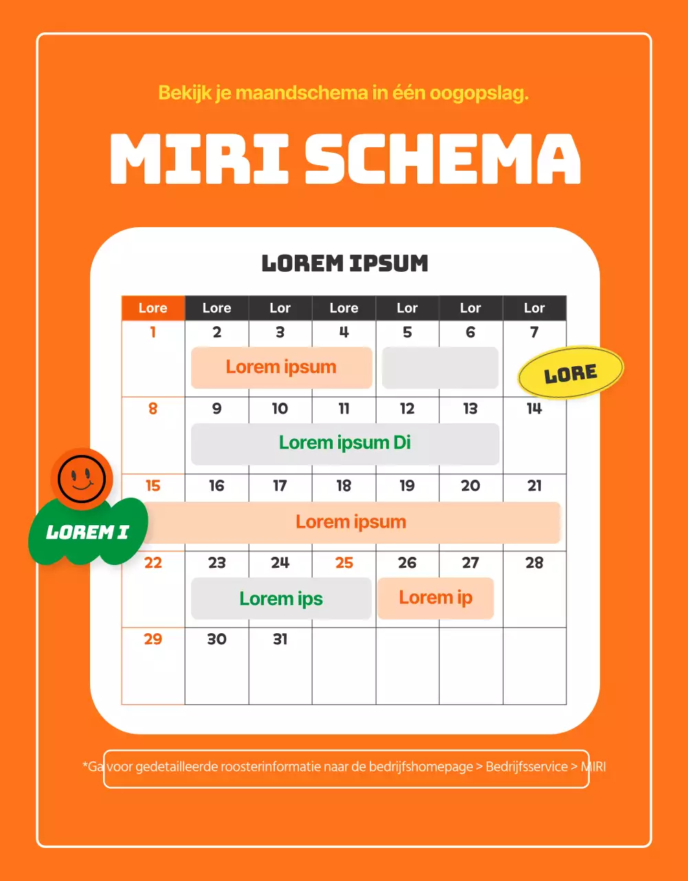 Maak kennis met onze jonge, energieke, oranjekleurige interne vrijwilligers (detailpagina)