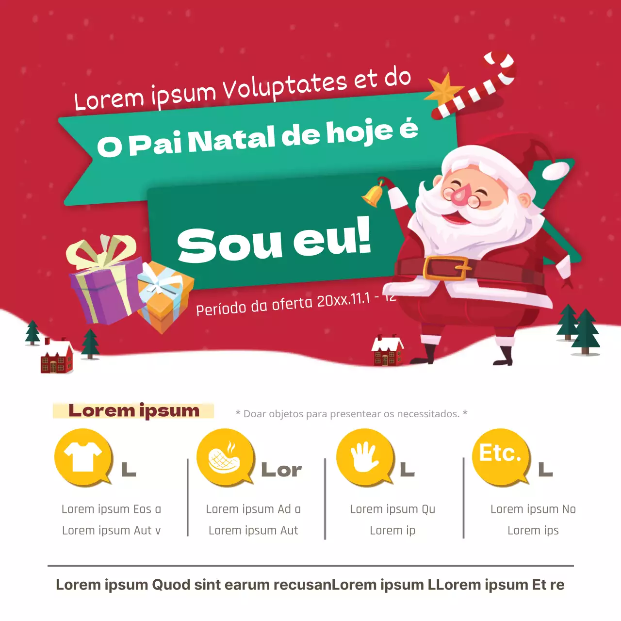 Grupos de partilha do Pai Natal