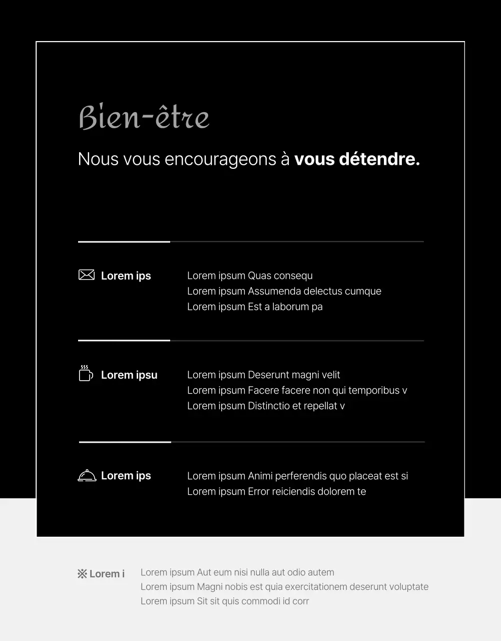  Offres d'emploi de base en noir et blanc pour les spécialistes du marketing