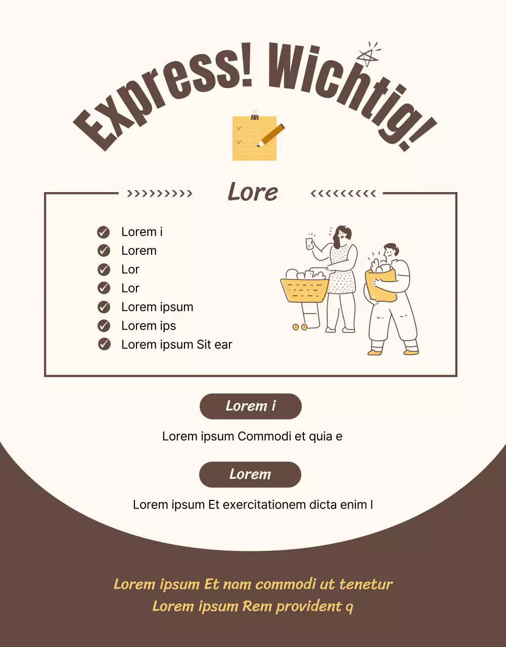 Herbstliche MT-Aktionen und Bewerbungen in brauner und fröhlicher Stimmung