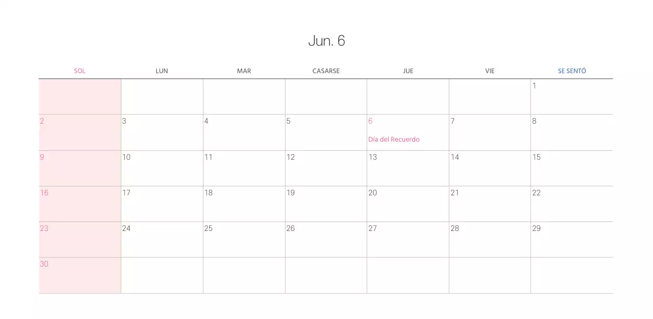 Calendario eclesiástico con cálidas ilustraciones