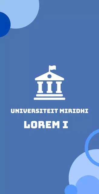 Valeant, een blauwe achtergrond met een logo dat een academie voorstelt.