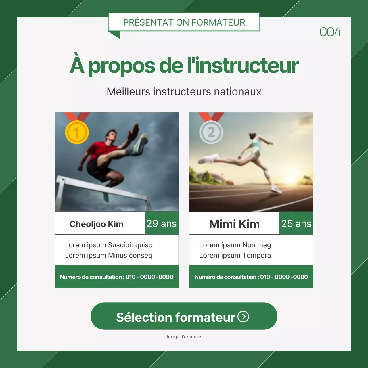 Promouvoir l'exercice physique en donnant l'impression d'un terrain de jeu verdoyant.