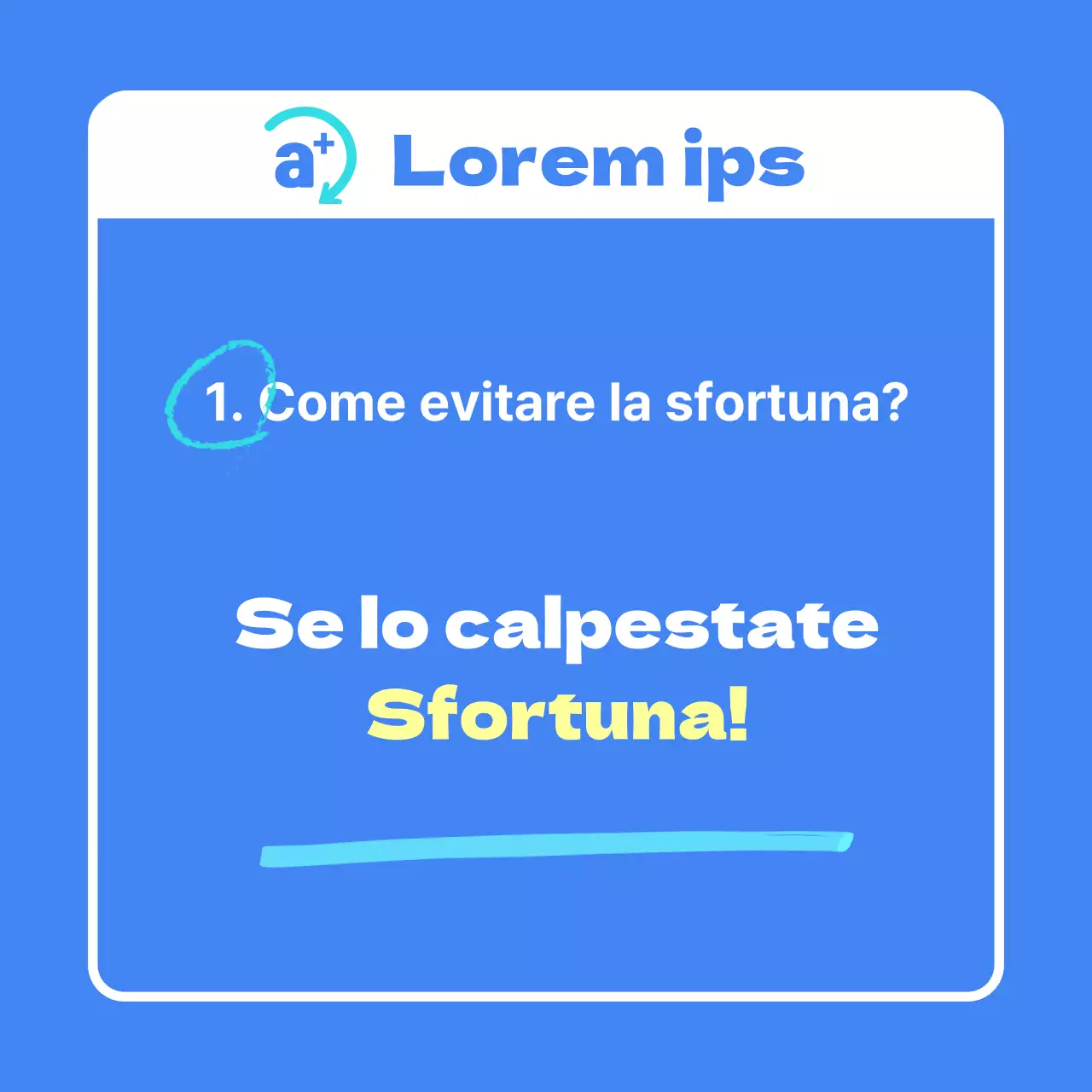 SAT punteggio negativo accademia sfondo blu balsat