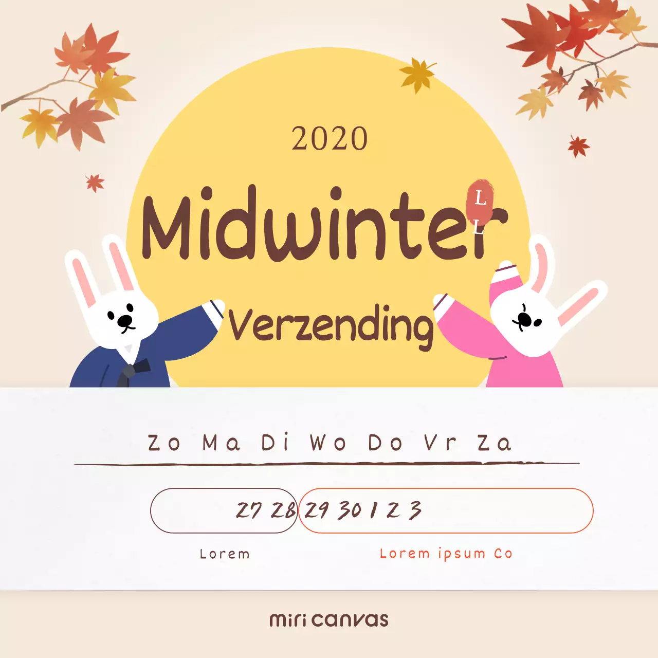 Midzomer verzendinformatie