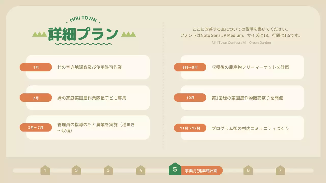 緑 シンプル 共同体 企画書 プレゼンテーション