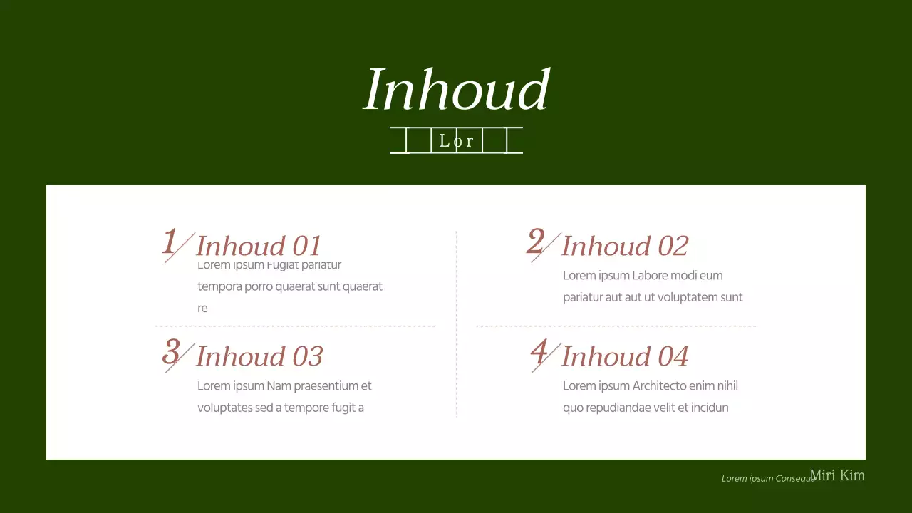 Groen handschriftpapier