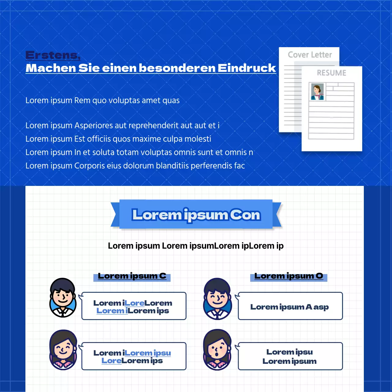 Blaue und lilafarbene Biokartennews