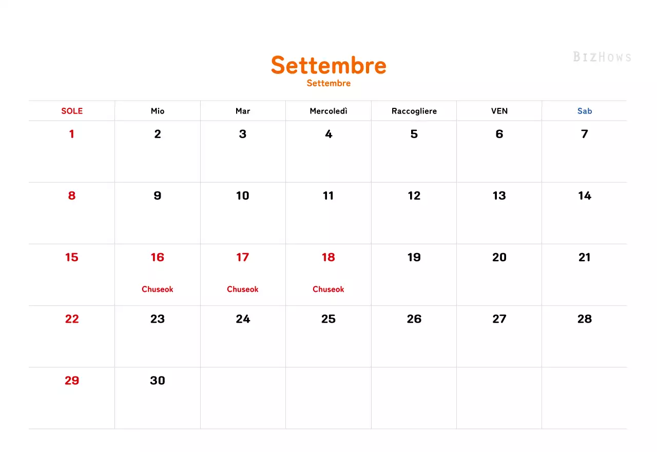 Un calendario di Capodanno caldo e illustrato