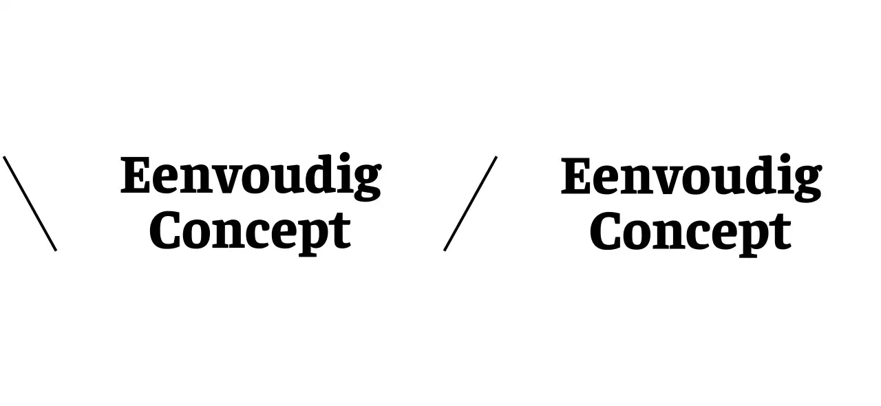 Eenvoudig ontwerp met witte en zwarte diagonale lijnen en Engelse tekst