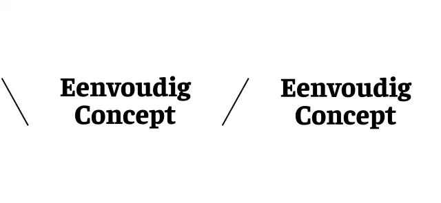 Eenvoudig ontwerp met witte en zwarte diagonale lijnen en Engelse tekst