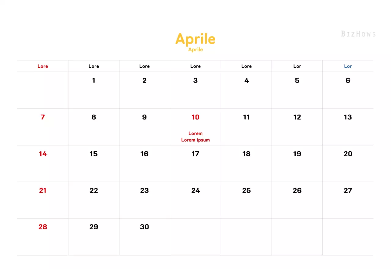 Un calendario di Capodanno caldo e illustrato