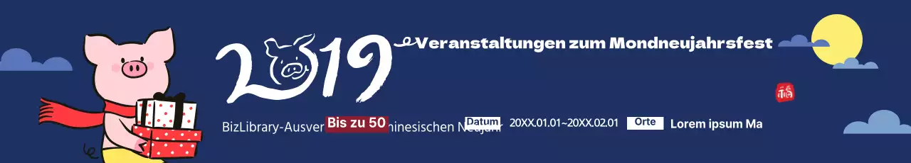 Rabatte zum chinesischen Neujahrsfest
