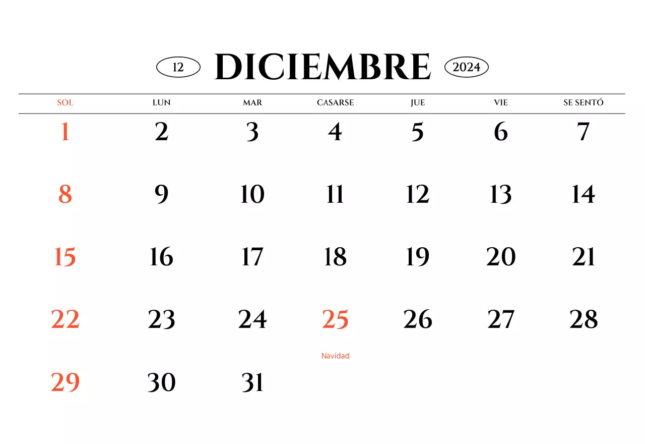 Calendario de pared de estilo sencillo con concepto de fotografía de viajes emocional en blanco y negro
