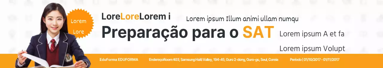 Curso de preparação para o SAT