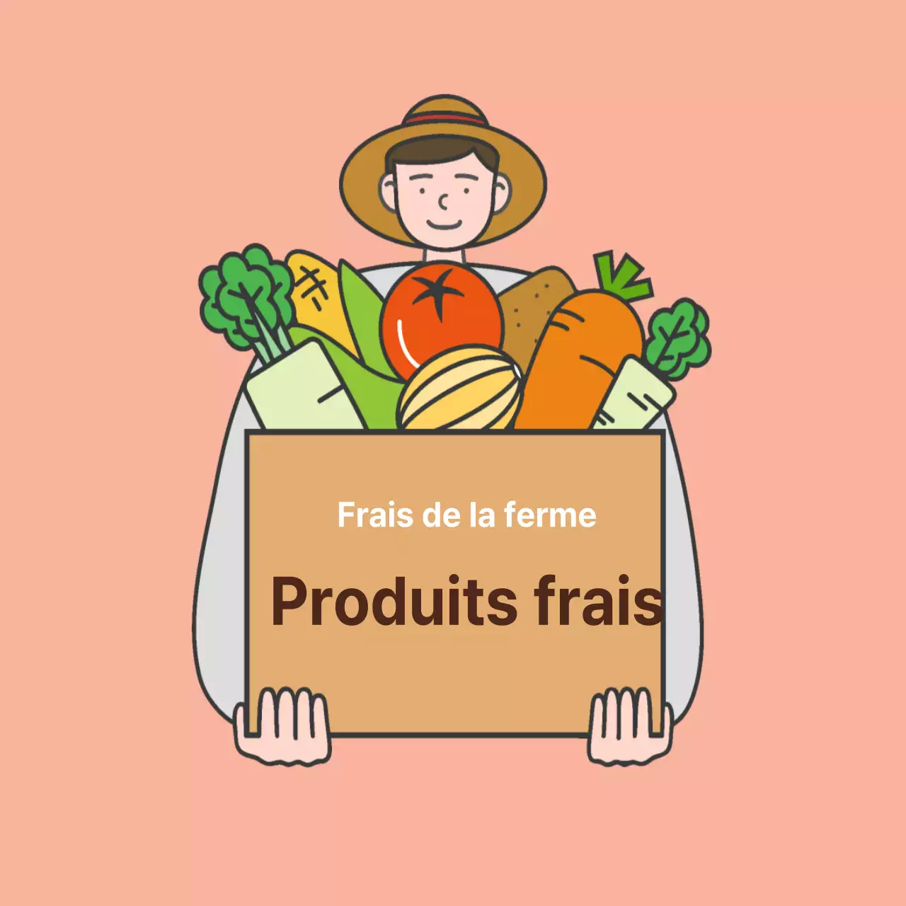 Autocollants pour produits frais