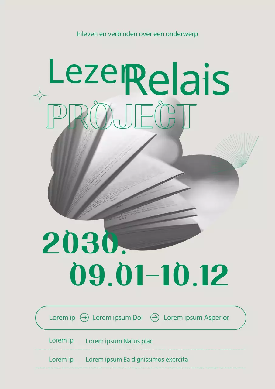 Een gids voor moderne leesrelais in groen en beige