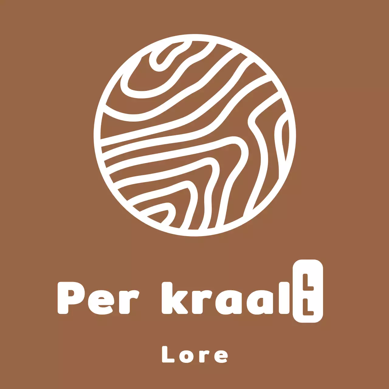 Eenvoudig modern houtnerf logo stijl in bruin en wit Voor houtwerkplaats personeel en ervaringen