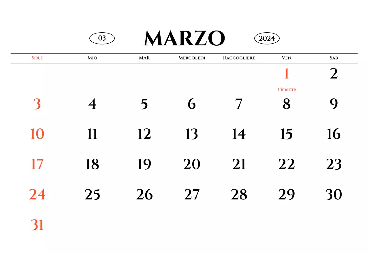 Calendario da parete in stile semplice con concetto di fotografia di viaggio emozionale in bianco e nero
