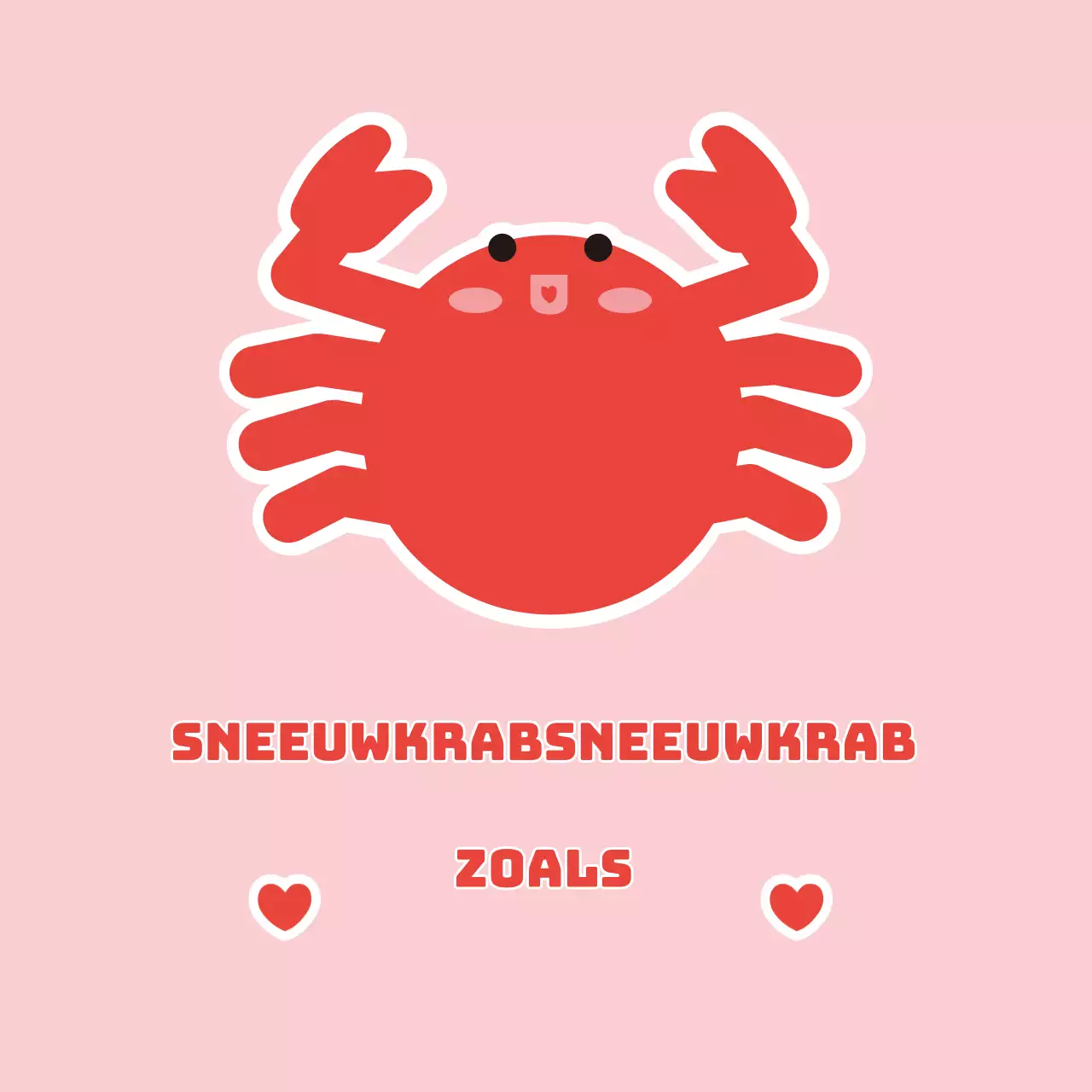 Zeevruchten Sneeuwkrab