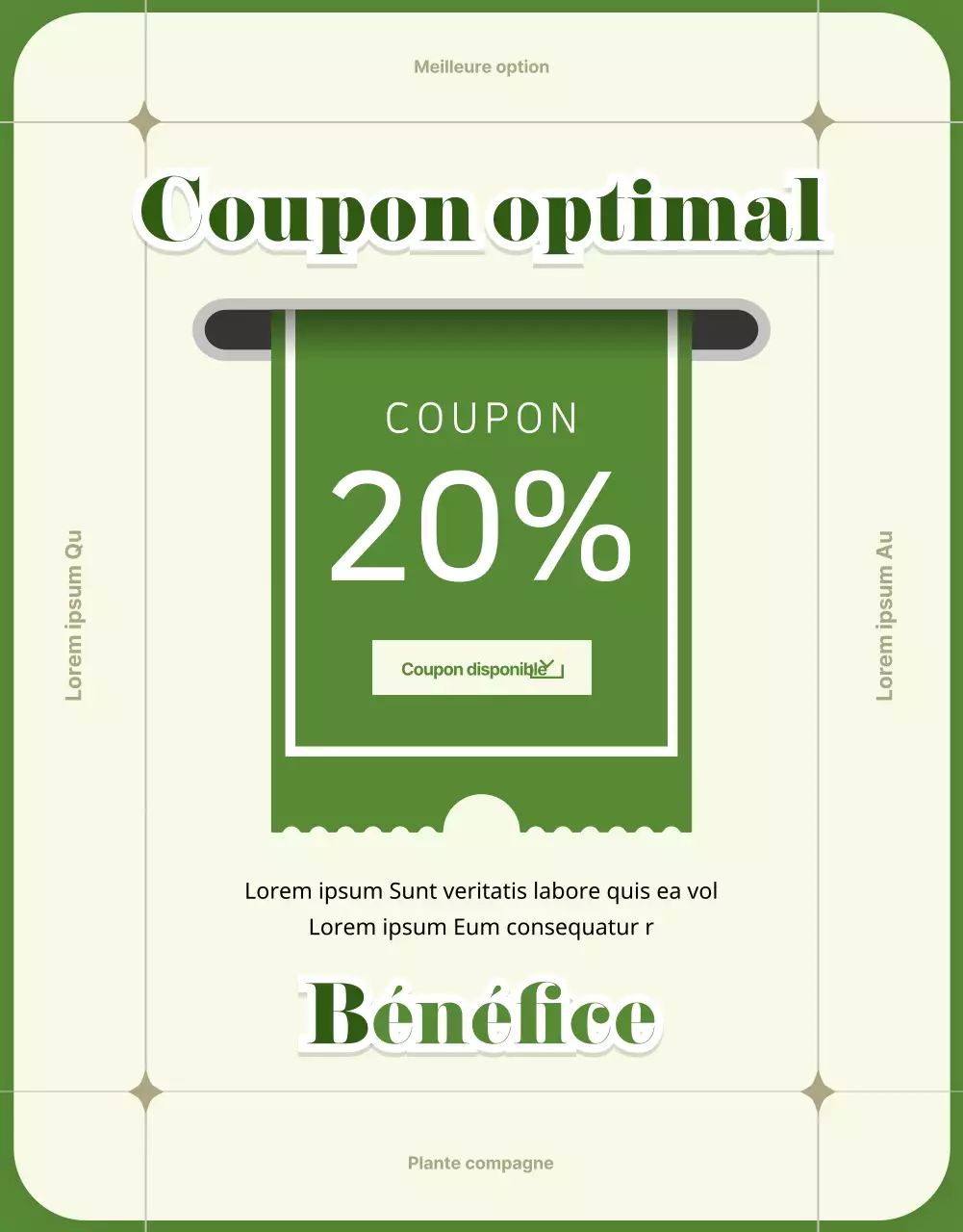 Succulentes vertes et beiges page de détail