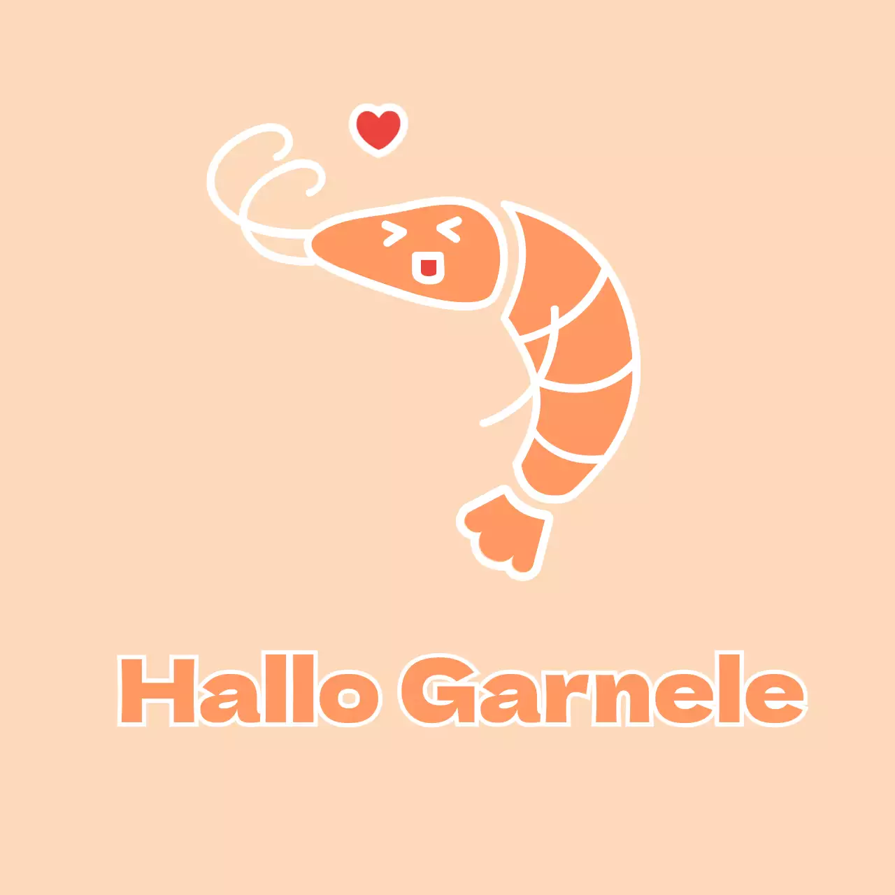 Meeresfrüchte Shrimps